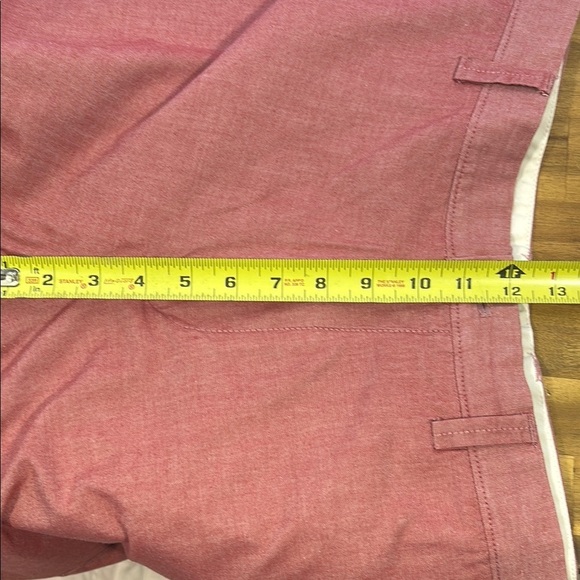 J. Crew Red Flat Front Shorts Lightweight Cotton - Picture 8 of 9